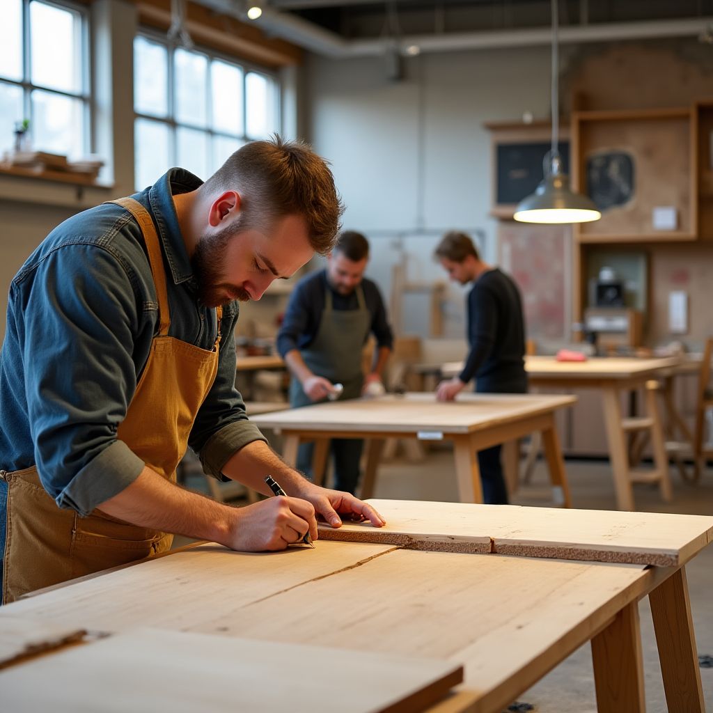 Die MöbelKraft Werkstatt in Berlin